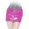 Insistline - Scharfer knapper Datex Minirock mit Zip pink - Gr. S