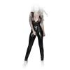 Insistline - Eleganter Datex Tll Overall Catsuit mit Zip schwarz - Gr. S