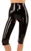 Anita Berg - Hautenge scharfe Latex Leggings / Hose ouvert schwarz - Gr. S