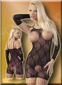 Radler Catsuit busenfrei ouvert schwarz