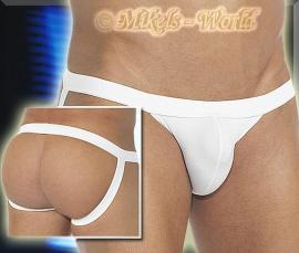 Markanter White Jock String ouvert